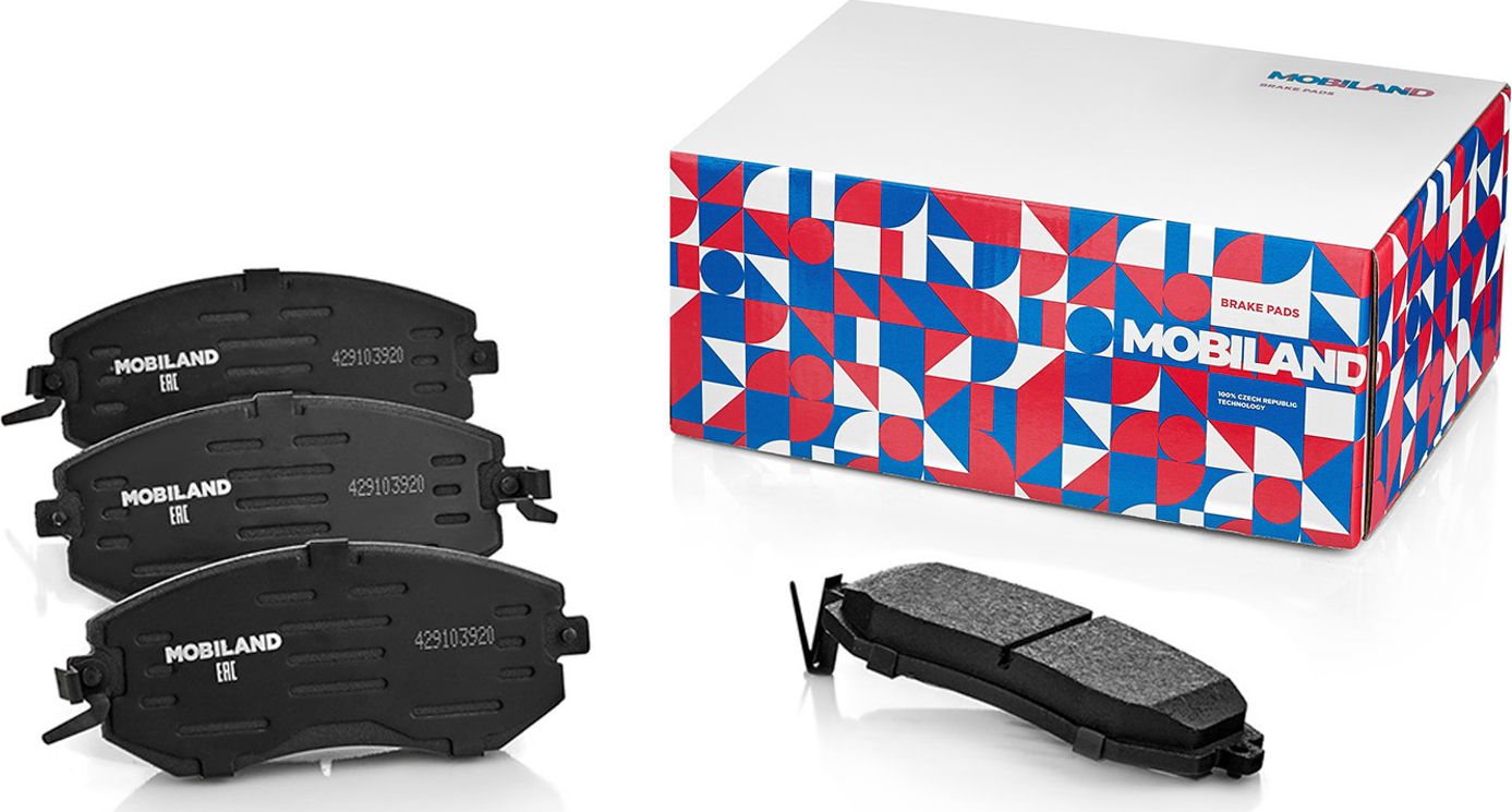 Тормозные колодки Mobiland. Артикул 429103920