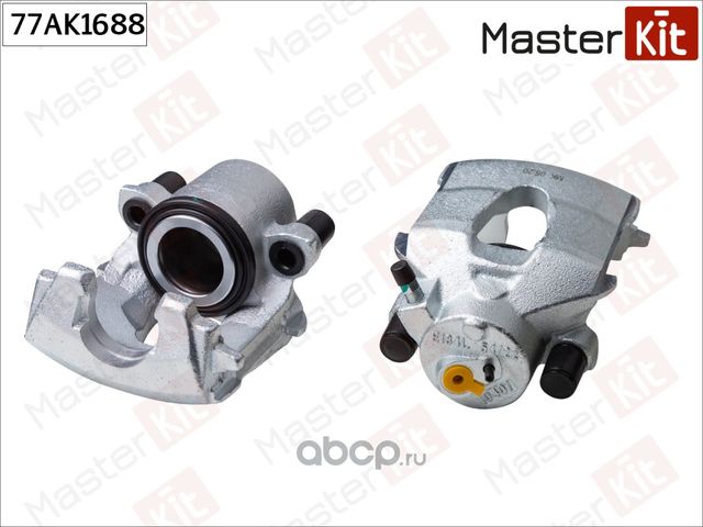 77AK1688 Тормозной суппорт перед.  лев. Audi A1 (8X1  8XK) 2010 - 2018  Skoda FABIA I (6Y2) 1999 - 2 (Master KIT). Артикул 77ak1688