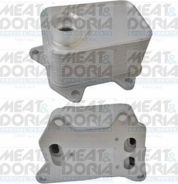 Радиатор масляный (маслоохладитель) для двигателя Meat & Doria для Audi A1 I (8X) 2015-2018. Артикул 95121