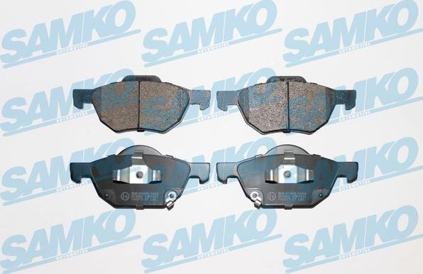 Тормозные колодки Samko передние для Honda Accord VII 2003-2008. Артикул 5SP1211