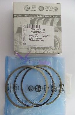 Поршневые кольца VAG. Артикул 06B198151C