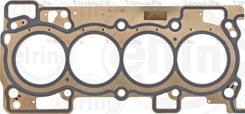 Прокладка ГБЦ Elring для Nissan Qashqai II 2014-2026. Артикул 381.612