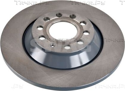 Тормозной диск SWAG задний для Audi A6 allroad II (C6) 2006-2011. Артикул 30 94 3873