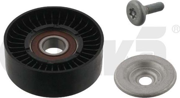 Направляющий (ведущий) ролик приводного поликлинового ремня Vika. Артикул 11030001