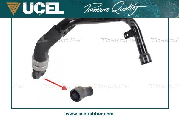 Патрубок интеркулера Ucel для Fiat Ducato III 2006-2026. Артикул 51339