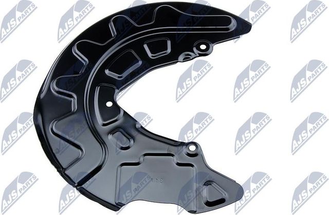 Кожух (щиток) тормозного диска NTY передний левый для Volkswagen Golf Sportsvan I 2014-2026. Артикул HTO-VW-049