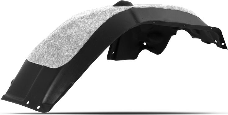 Подкрылок (локер) TOTEM передний правый с шумоизоляцией для Jeep Wrangler 2018-2026. Артикул TOTEM.S.24.02.002