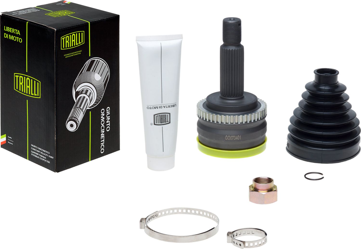 Шрус наружный (граната) Trialli. Артикул GO 073401