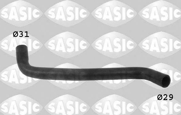 Патрубок радиатора (системы охлаждения) Sasic левый нижний для Renault Scenic II 2003-2006. Артикул 3404027