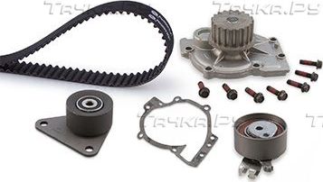 Помпа (водяной насос) с комплектом ремня ГРМ Gates PowerGrip® для Volvo XC70 I 1997-2007. Артикул KP15509XS