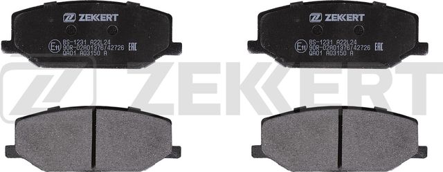 Тормозные колодки Zekkert. Артикул BS-1231