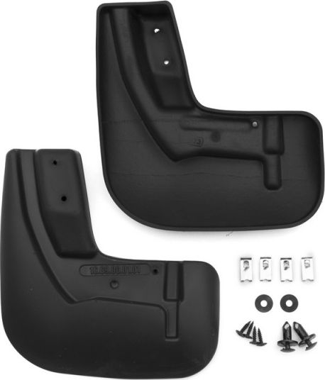 Брызговики Frosch (в пакете) передняя пара для Ford Fiesta VI седан 2015-2017. Артикул ORIG.16.69.F10