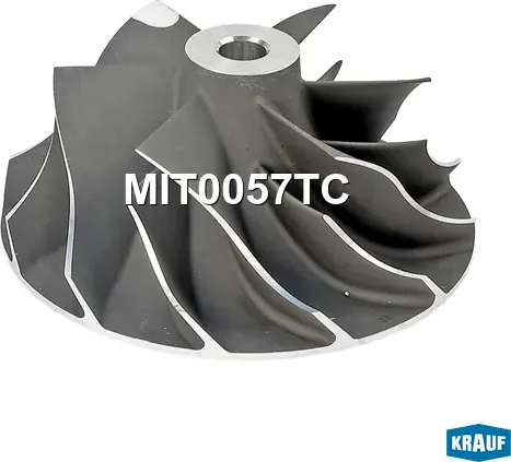 Крыльчатка турбокомпрессора Krauf. Артикул MIT0057TC