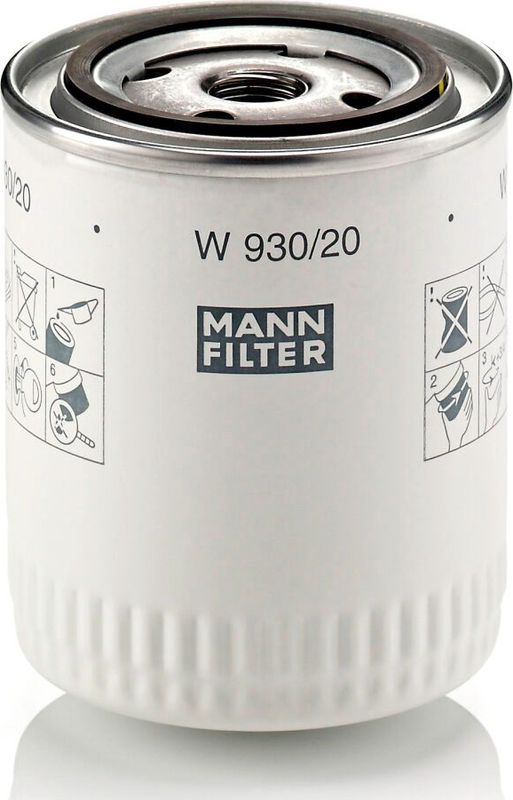 Масляный фильтр Mann-Filter для Carbodies FX4 1986-1989. Артикул W 930/20