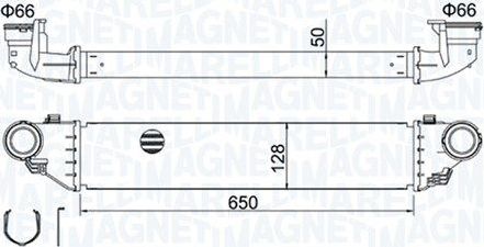 Интеркулер Magneti Marelli. Артикул 351319204280