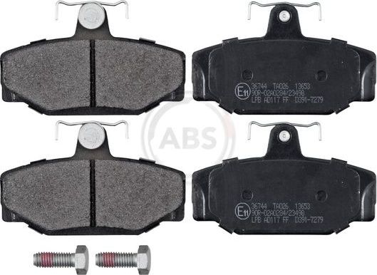 Тормозные колодки ABS. Артикул 36744