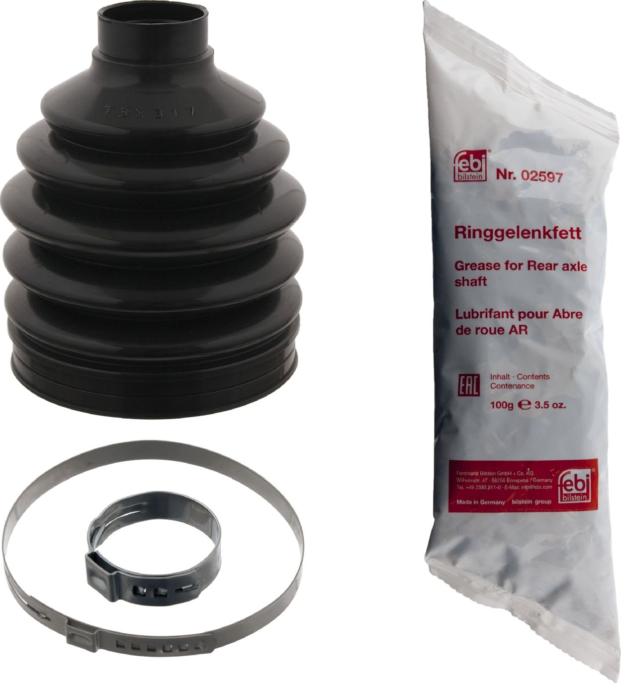 Пыльник ШРУСа наружный Febi Bilstein (термопласт). Артикул 29957