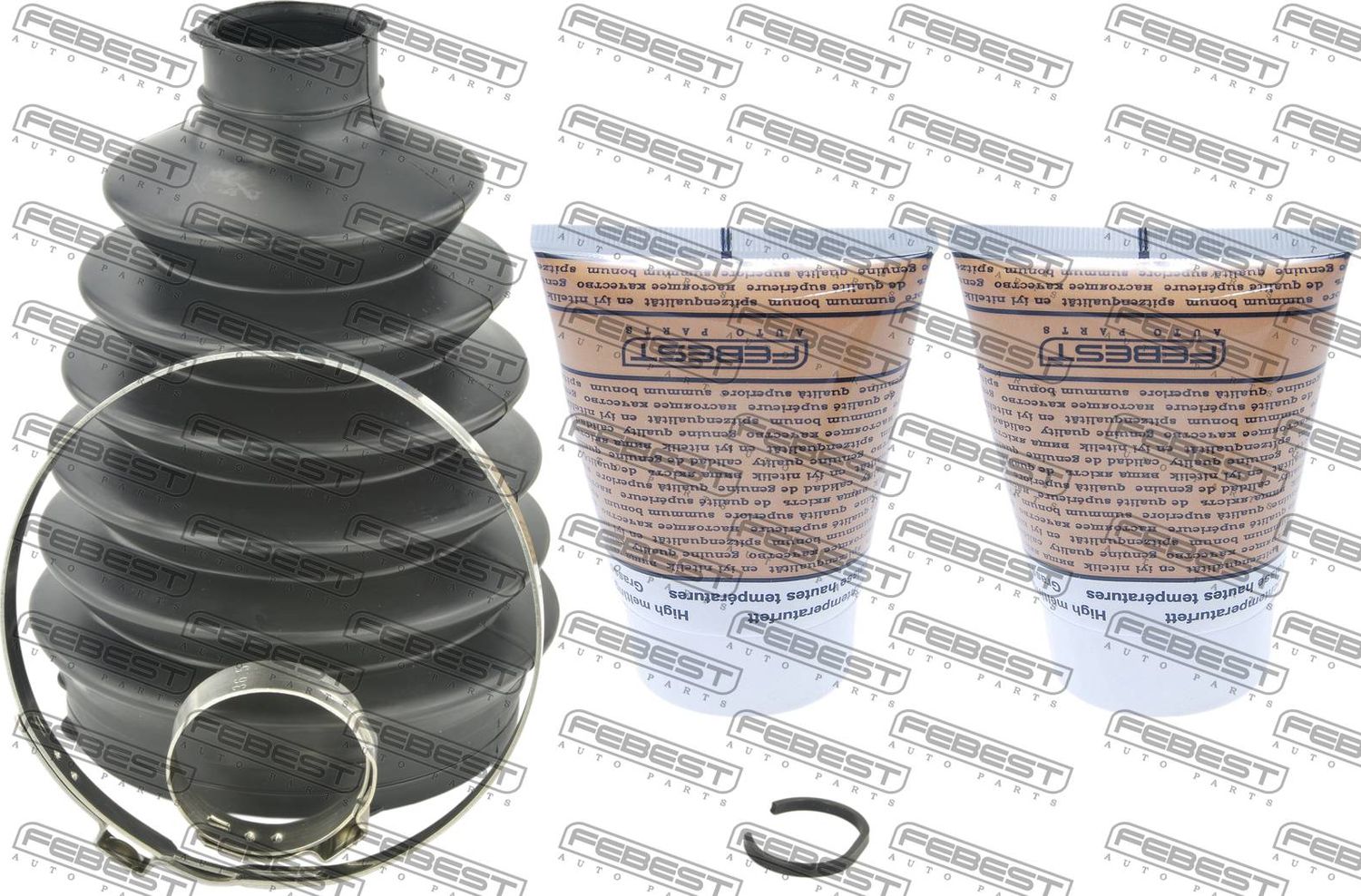 Пыльник ШРУСа наружный Febest (поливинилхлорида). Артикул 1617P-163