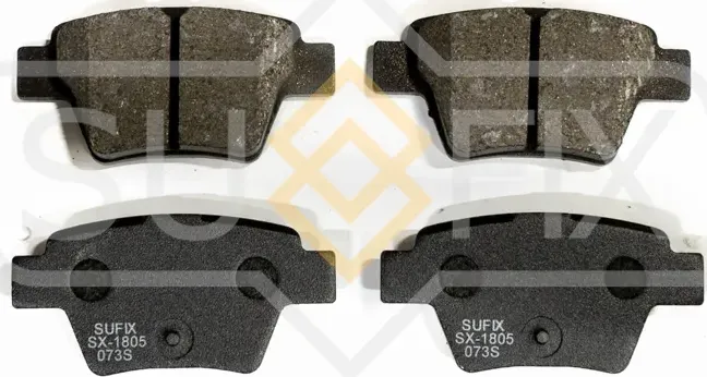 Колодки тормозные задние (Sufix). Артикул SX1805