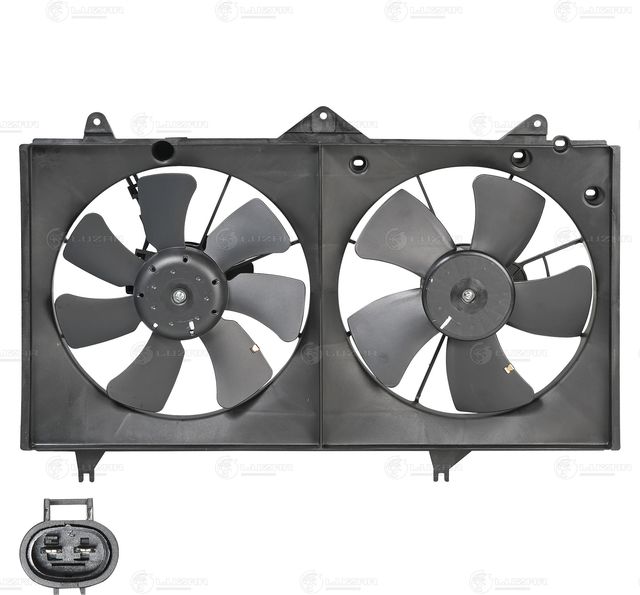 Вентилятор радиатора двигателя Luzar. Артикул LFK 19180