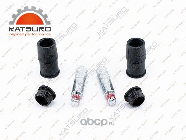 РЕМКОМПЛЕКТ ВТУЛОК НАПРАВЛЯЮЩИХ СУППОРТА ПЕРЕДНЕГ (Katsuro). Артикул KAT20716SD