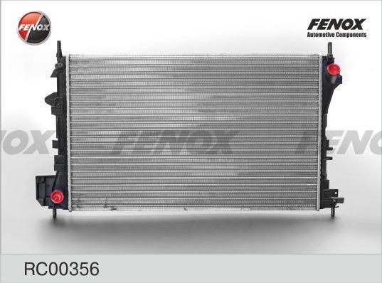 Радиатор охлаждения двигателя Fenox. Артикул RC00356