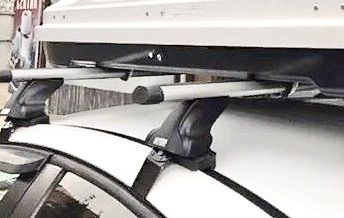 Багажник INTER на гладкую крышу для Chevrolet Cruze седан 2009-2015 (Аэродинамические дуги). Артикул 8805-1005