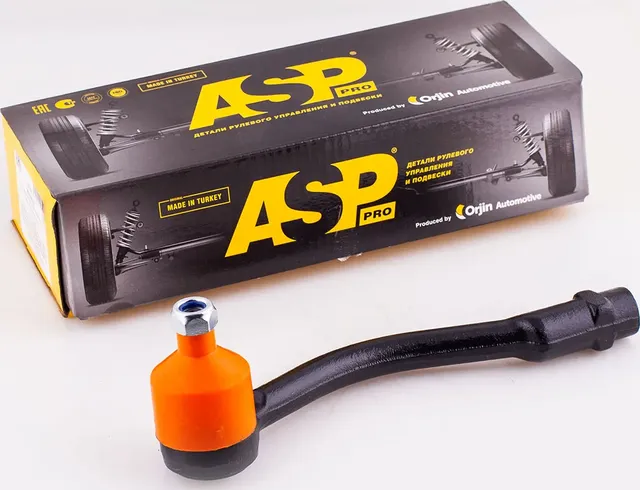 Наконечник рулевой (левый) HYUNDAI Solaris KIA Rio 11 (ASP). Артикул RJ10026