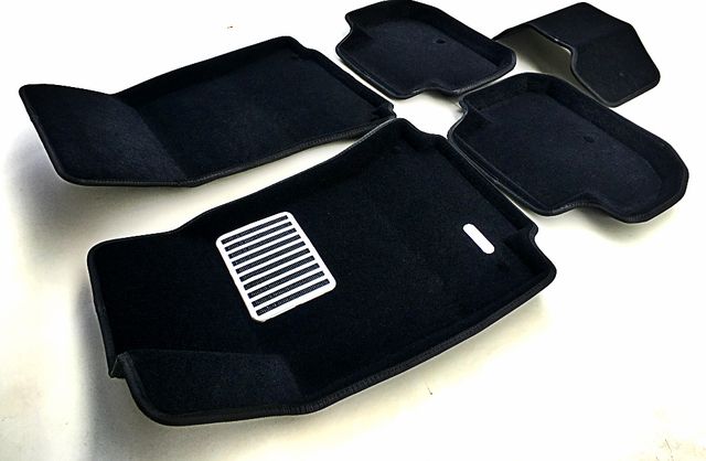 Коврики текстильные Euromat 3D Lux для салона Infiniti Q30 2016-2026. Артикул EM3D-002814