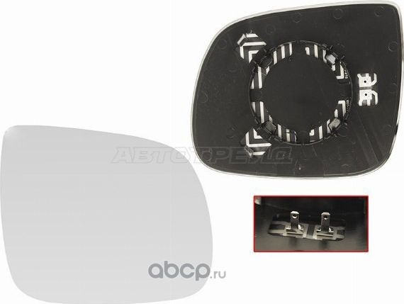 Полотно зеркала AUDI Q5 08-16Q7 10-15 RH сферичес (SAT). Артикул ST1210078