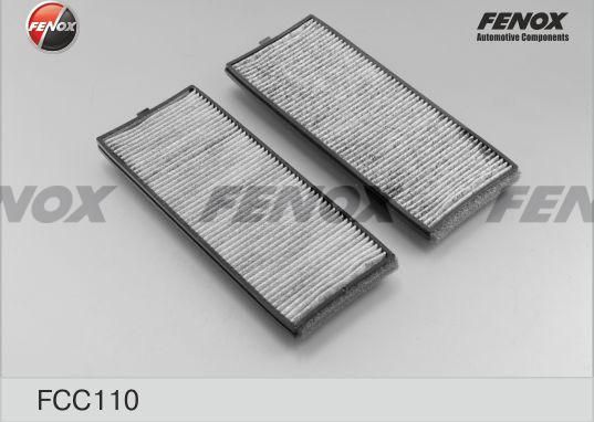 Салонный фильтр Fenox. Артикул FCC110