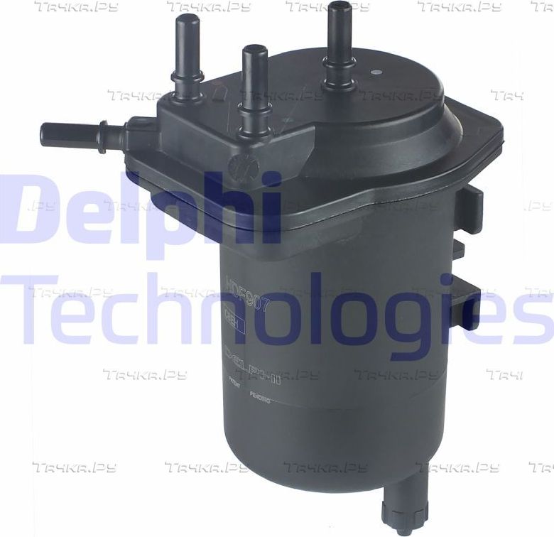 Топливный фильтр Delphi для Nissan Kubistar X76 2003-2026. Артикул HDF907
