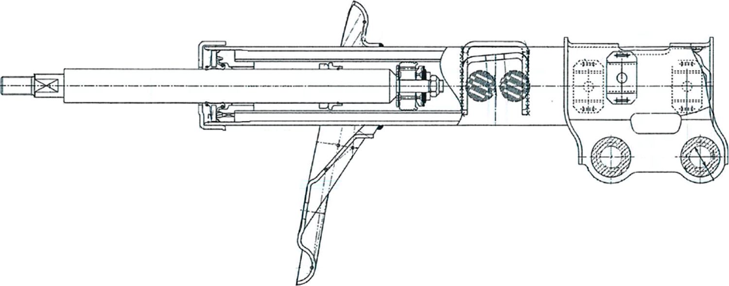 Амортизатор CTR. Артикул GY1322G