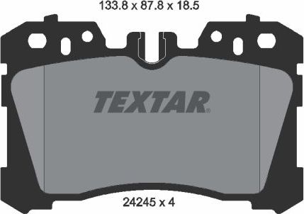 Тормозные колодки Textar. Артикул 2424501