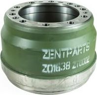 Тормозной барабан Zentparts. Артикул Z01638