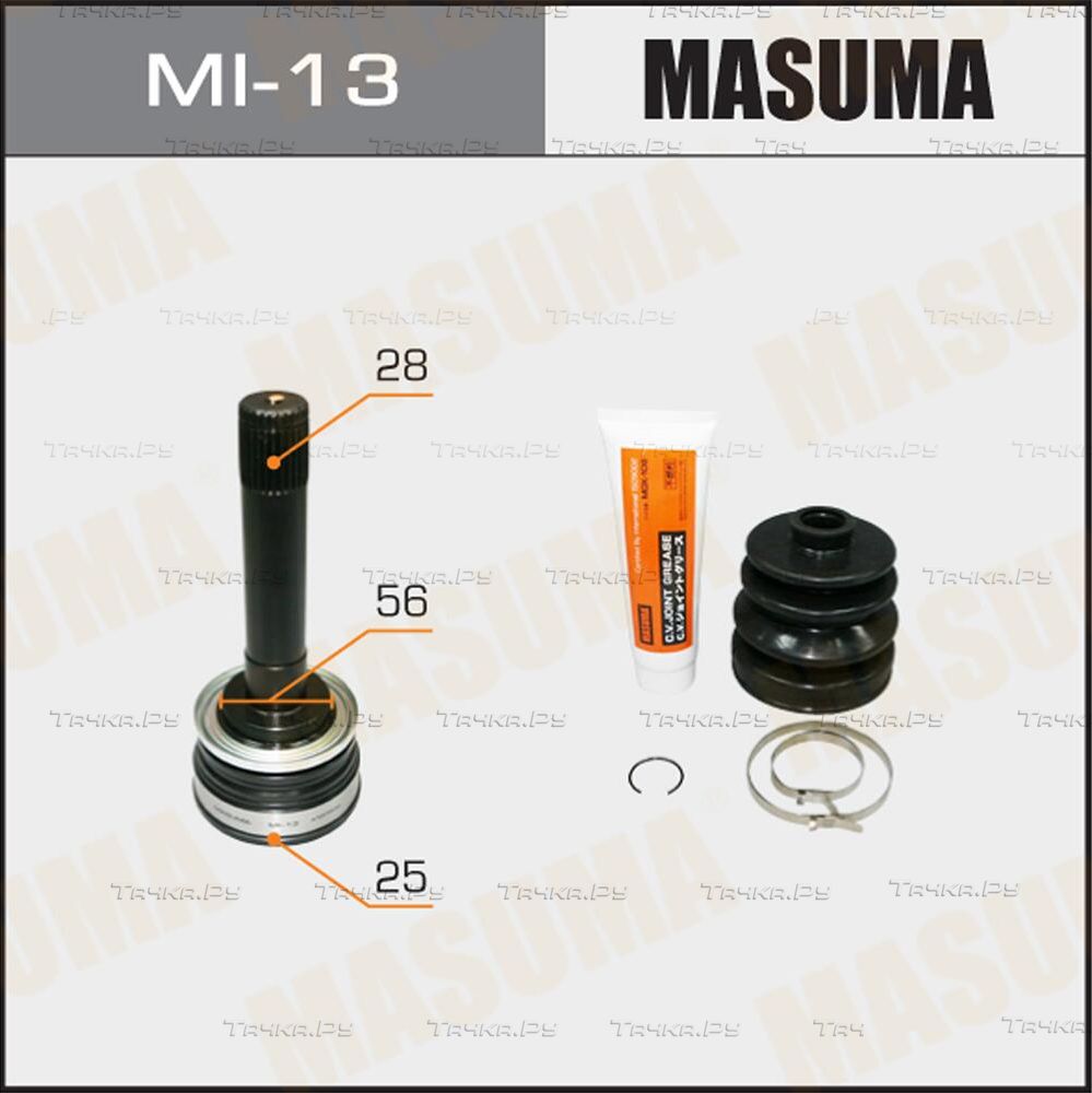 Шрус наружный (граната) Masuma передний для Mitsubishi L200 II 1987-1996. Артикул MI-13
