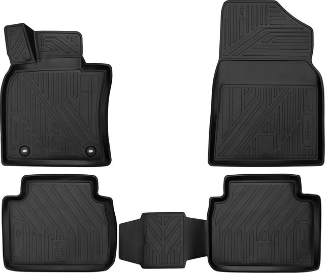 Коврики 3D Format c повышенной износостойкостью для салона Toyota Camry 70 (V70, XV70) 2018-2026. Артикул FORMAT.3D048152210k
