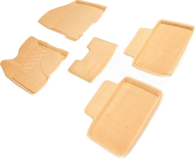 Коврики 3D Seintex для салона Lada Vesta 2015-2026 БЕЖЕВЫЕ. Артикул 91025