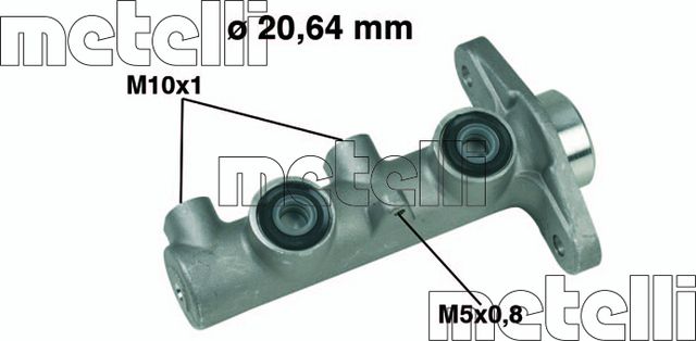 Тормозной цилиндр главный Metelli для Honda Jazz I 2002-2008. Артикул 05-0328