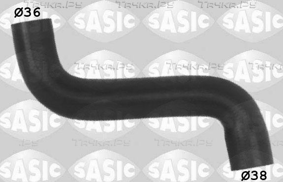 Патрубок интеркулера Sasic для Skoda Roomster I 2006-2010. Артикул 3336108