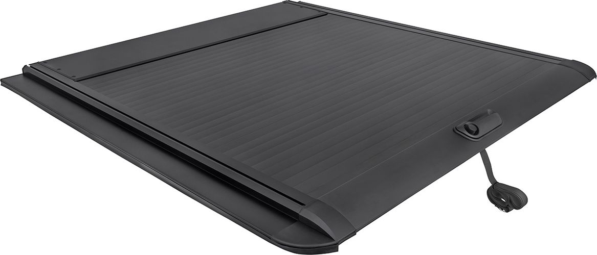 Крышка кузова РИФ роллета раздвижная, алюминиевая для JAC T8 2023-2026 Черная. Артикул ZM63B8