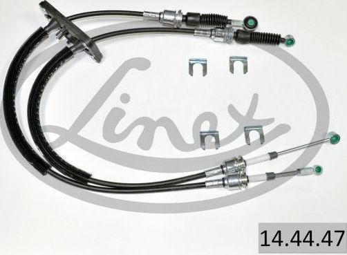 Трос переключения передач КПП Linex передний правый/левый для Citroen Jumper II 2006-2026. Артикул 14.44.47