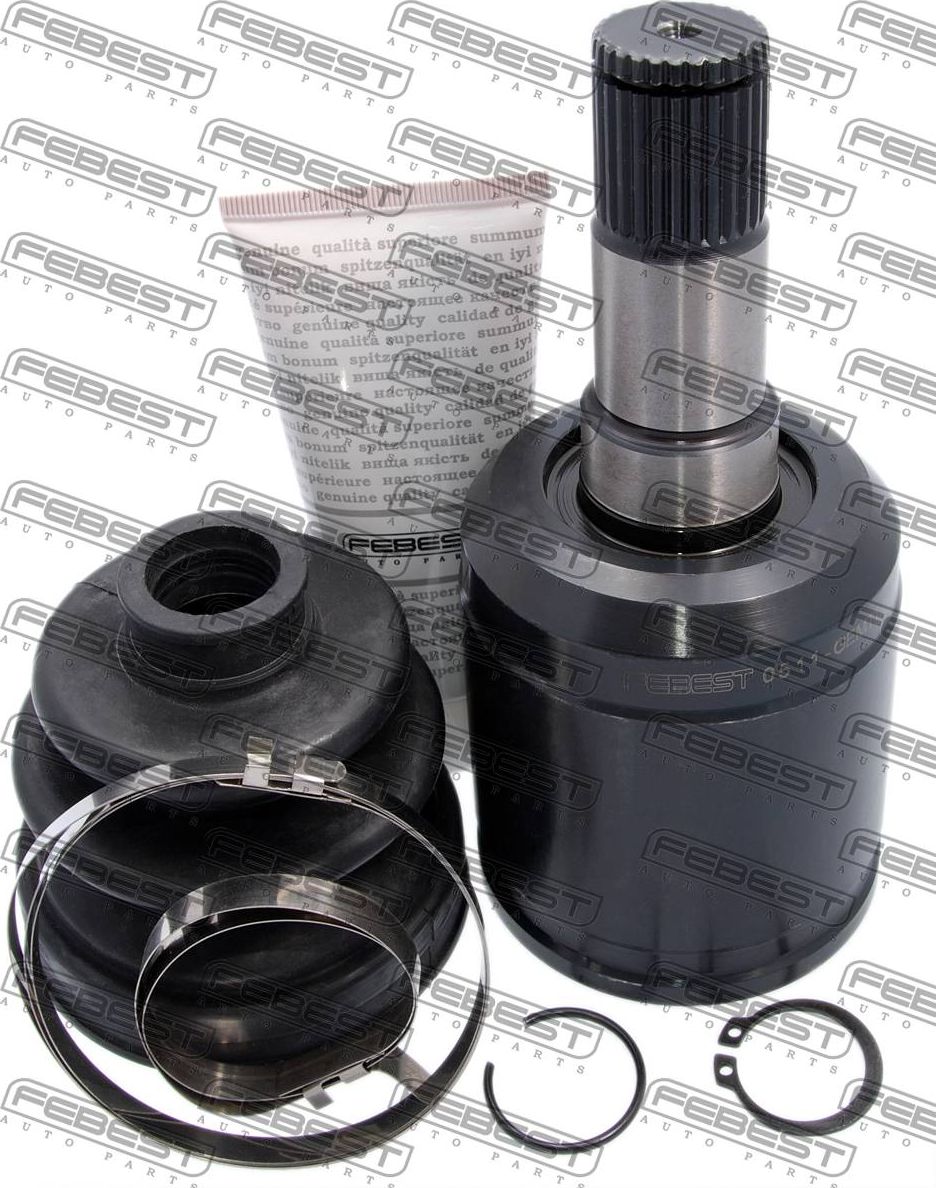 Шрус внутренний (граната) Febest. Артикул 0511-GEMTLH