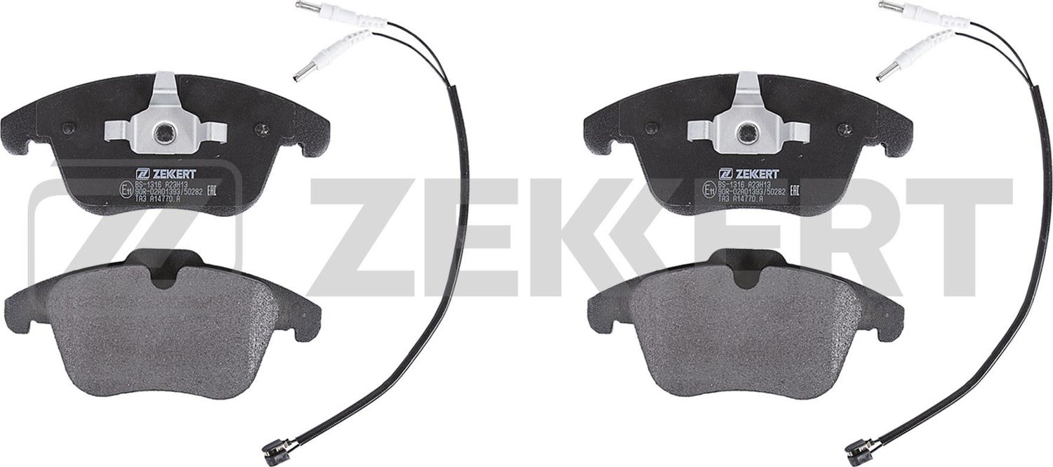 Тормозные колодки Zekkert. Артикул BS-1316