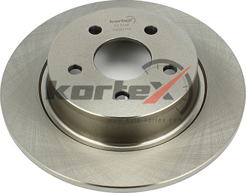 Диск тормозной FORD KUGA/C-MAX 12- (d=280mm) зад. (Kortex). Артикул KD0248
