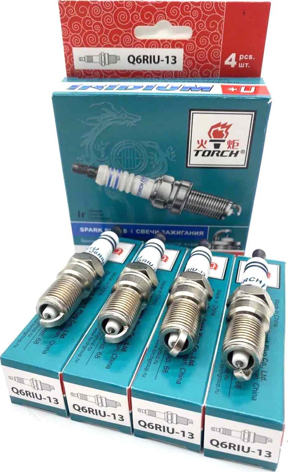 Свеча зажигания (Torch). Артикул Q6RIU-13