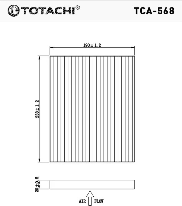 TOTACHI TCA-568 971330Z000 CU24004 Totachi. Артикул TCA568