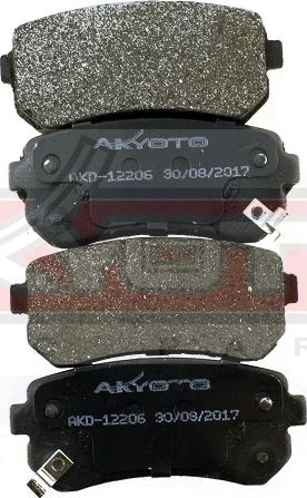 Тормозные колодки Akyoto Packing AKYOTO. Артикул AKD-12206