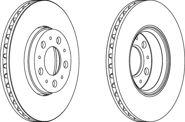 Тормозной диск Ferodo PREMIER Coat+ disc. Артикул DDF1163C