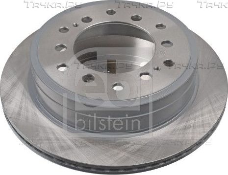 Тормозной диск Febi Bilstein задний для Toyota Fortuner II 2015-2026. Артикул 108388